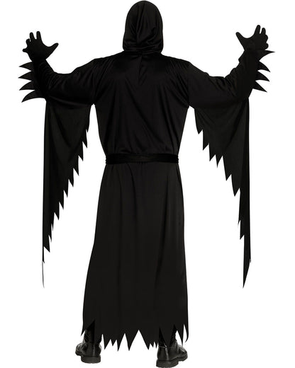 Scream Ghost Face Aged Mens Plus Size Costume