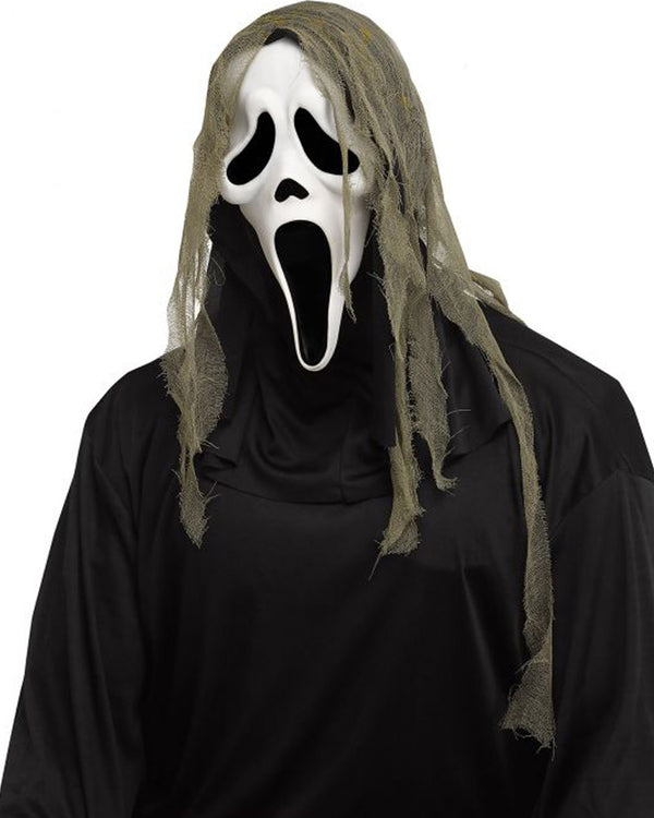 Ghost Face Crypt Creature Gauze Mask