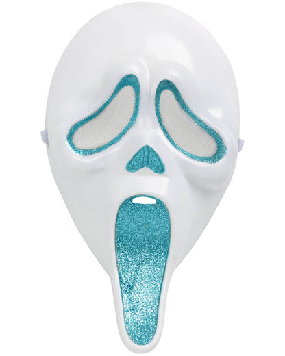 Ghost Face Teal Girls Costume
