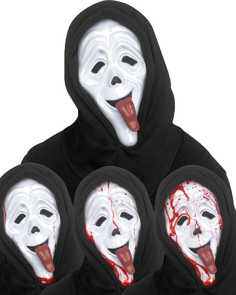 Ghost Face Wassup Scary Movie Bleeding Mask