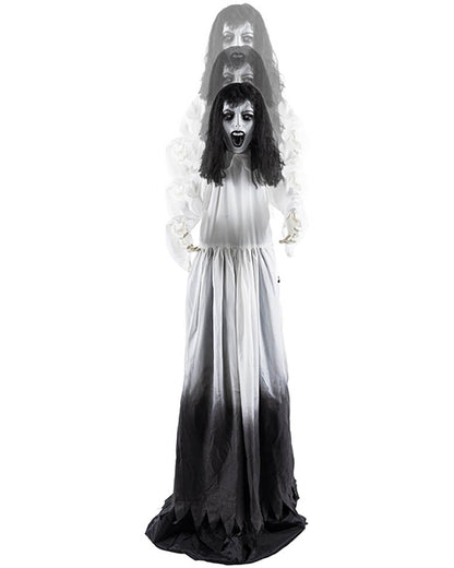 Ghost Widow Pop Up Animated Halloween Decoration