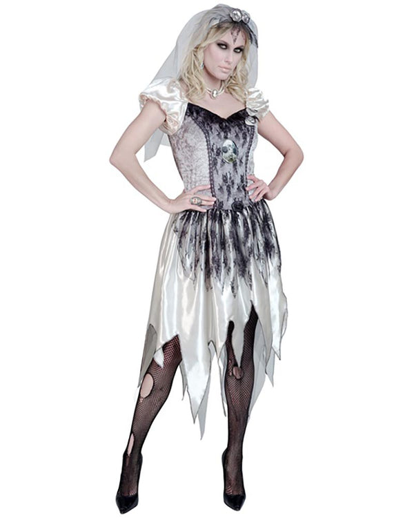 Gorgeous Ghostly Bride Womens Costume