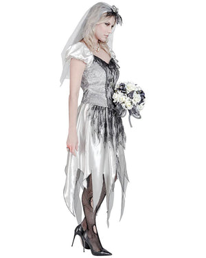Gorgeous Ghostly Bride Womens Costume
