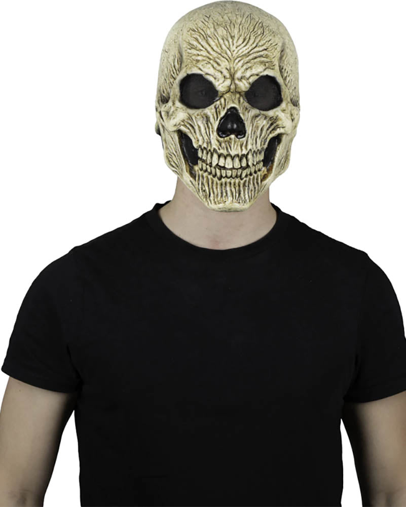 Ghoulish Man Skull Latex Mask