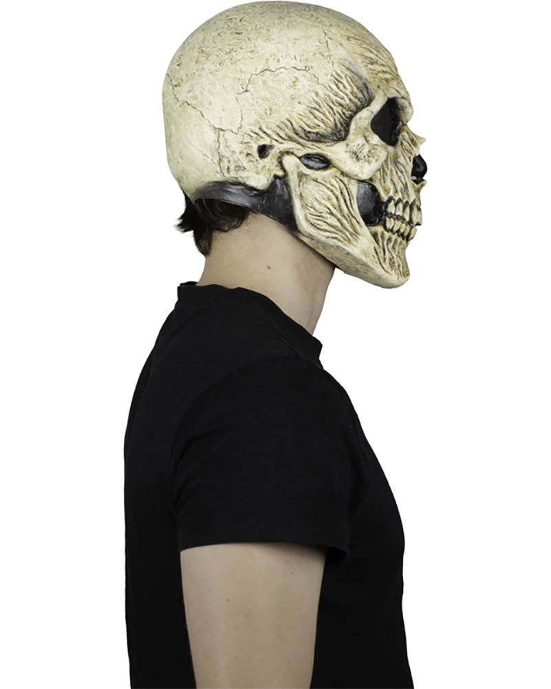 Ghoulish Man Skull Latex Mask
