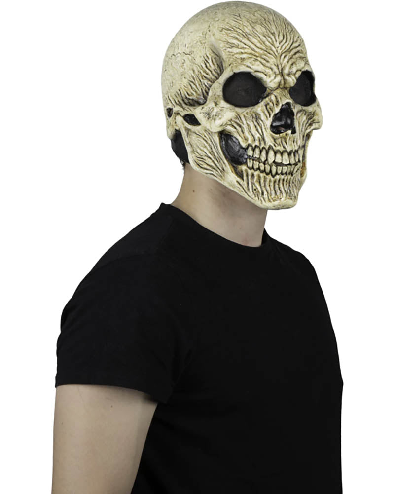 Ghoulish Man Skull Latex Mask