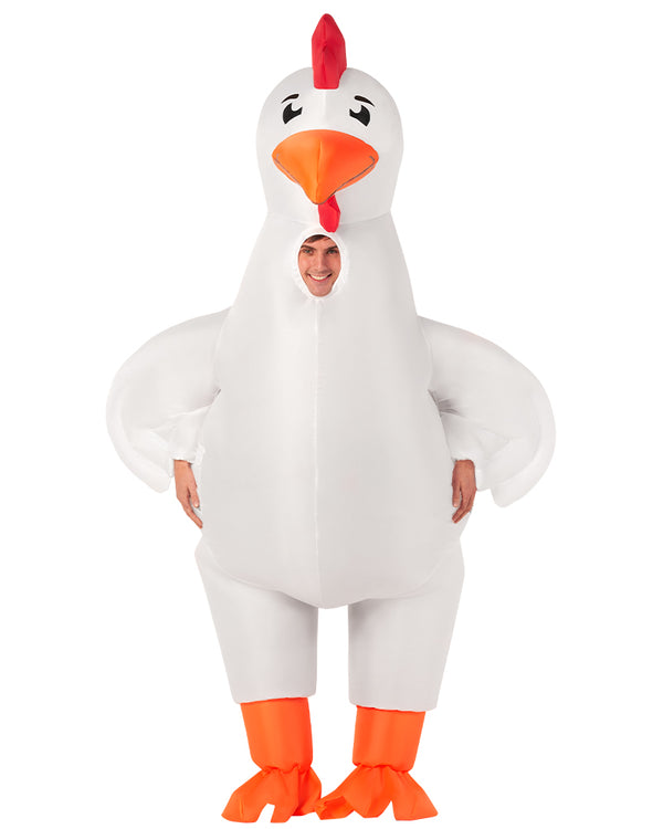 Giant Chicken Inflatable Adult Costume