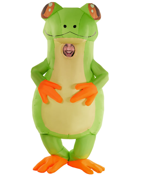 Giant Frog Inflatable Adult Costume