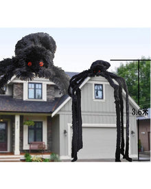 Giant Spider Halloween Decoration 3.6m