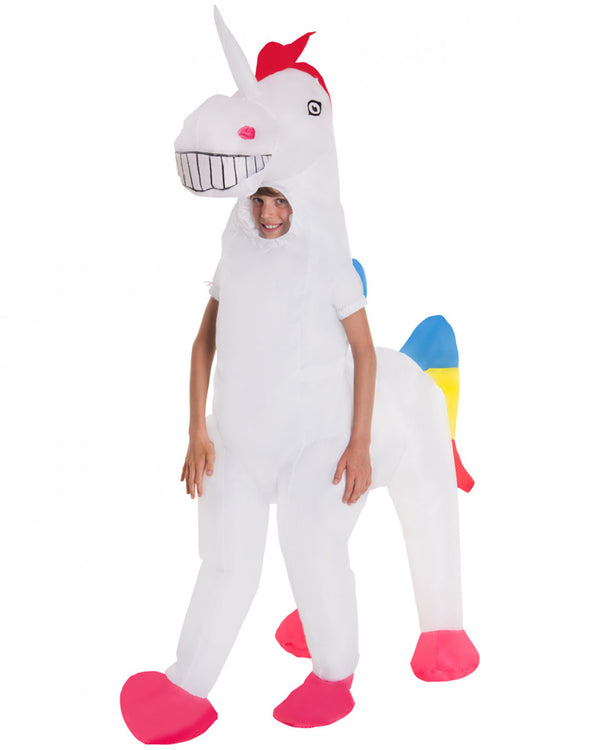 Giant Unicorn Inflatable Kids Costume