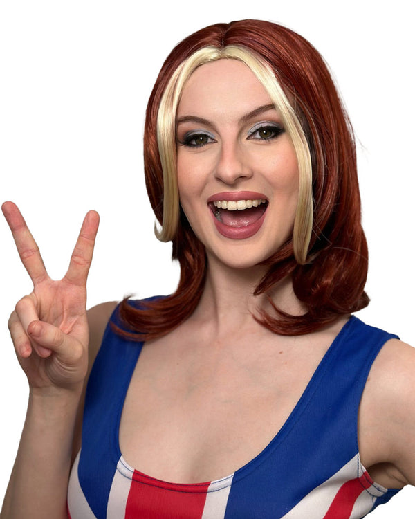 Ginger Music Diva Short Auburn Wig