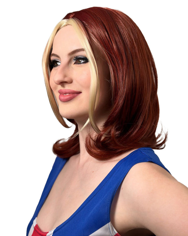 Ginger Music Diva Short Auburn Wig