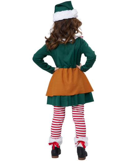 Gingerbread Elf Toddler Girls Costume