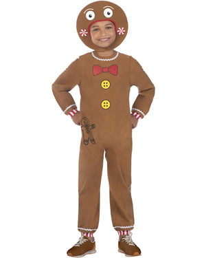 Gingerbread Man Boys Christmas Costume