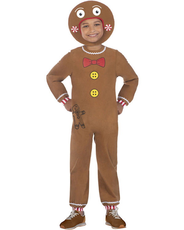 Gingerbread Man Boys Christmas Costume
