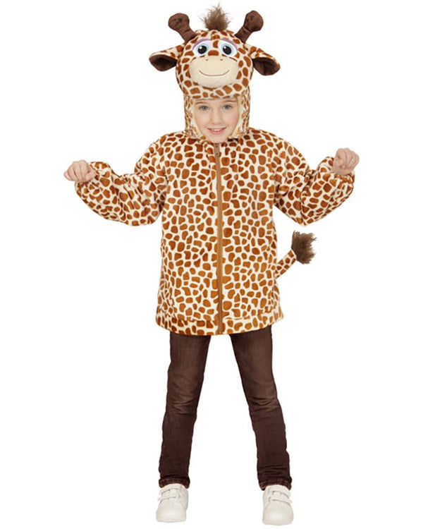 Giraffe Hooded Kids Costume