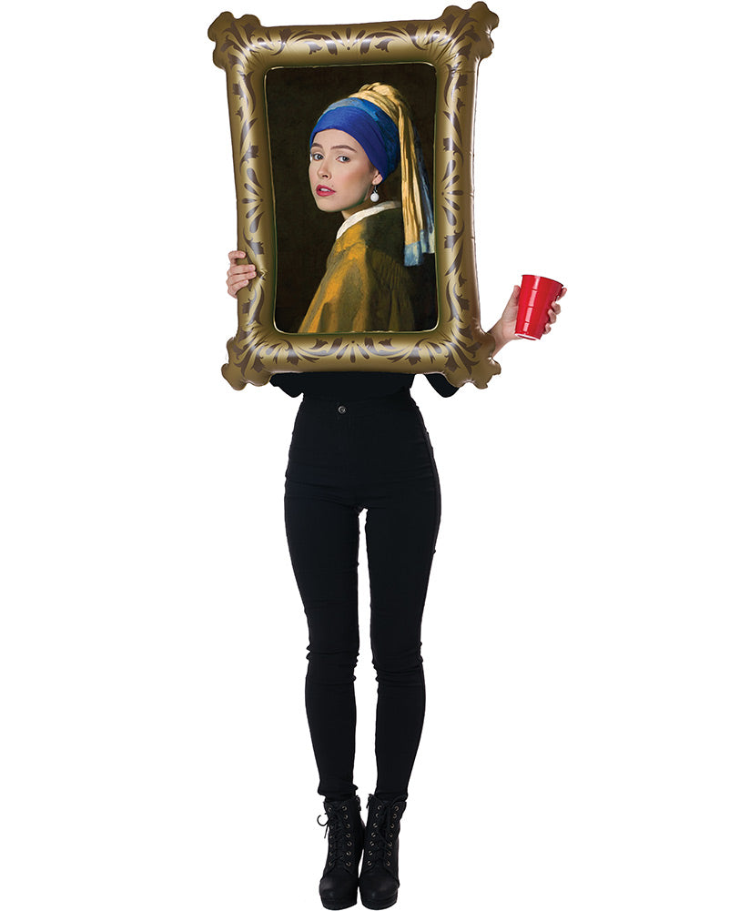 Girl with the Pearl Earring Mock Painting Costume