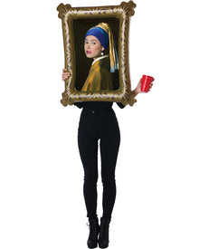 Girl with the Pearl Earring Mock Painting Costume