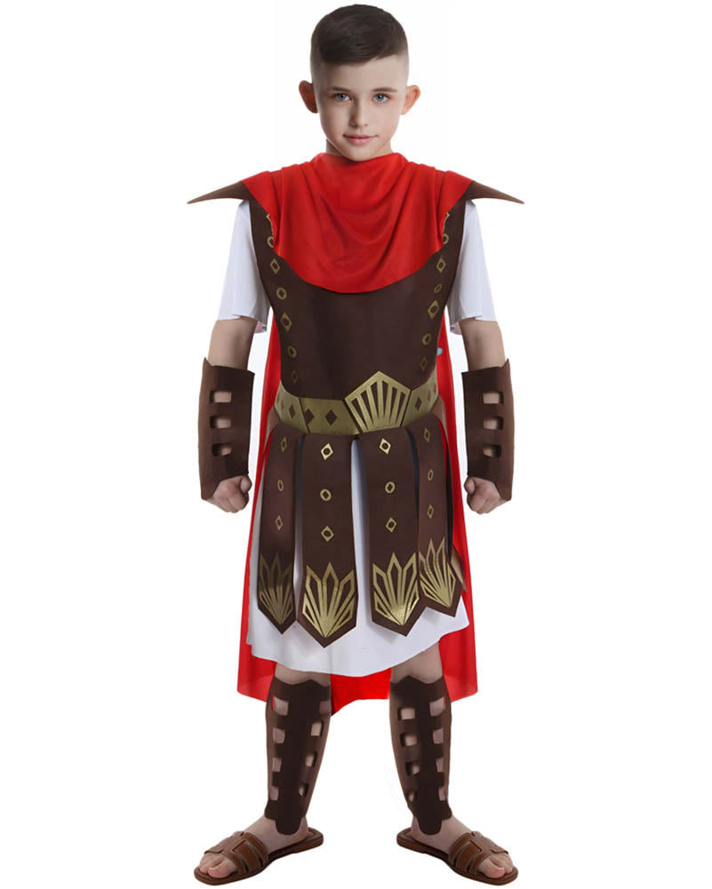 Ancient Gladiator Boys Costume