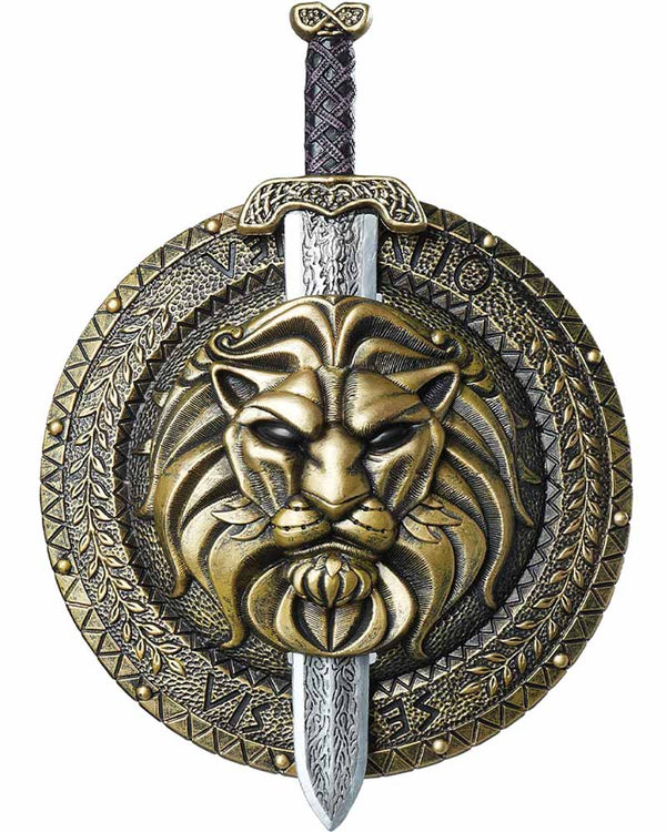 Gladiator Combat Shield and Sword