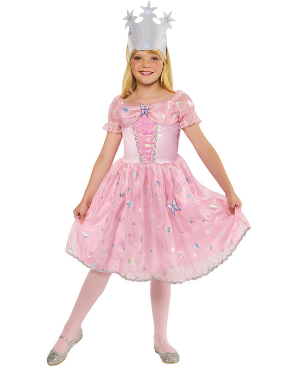 Glinda Deluxe Wizard Of Oz Girls Costume