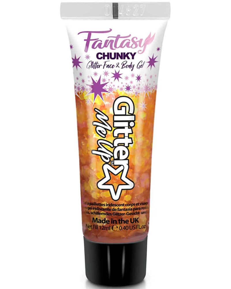 Glitter Me Up Dragon Heart Chunky Body Iridescent Glitter Gel 12ml