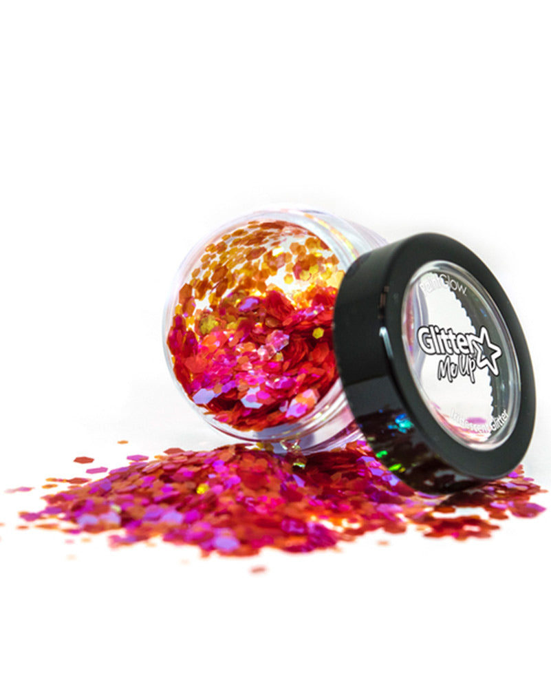Glitter Me Up Fantasy Iridescent Dragon Heart Chunky Body Glitter 3g