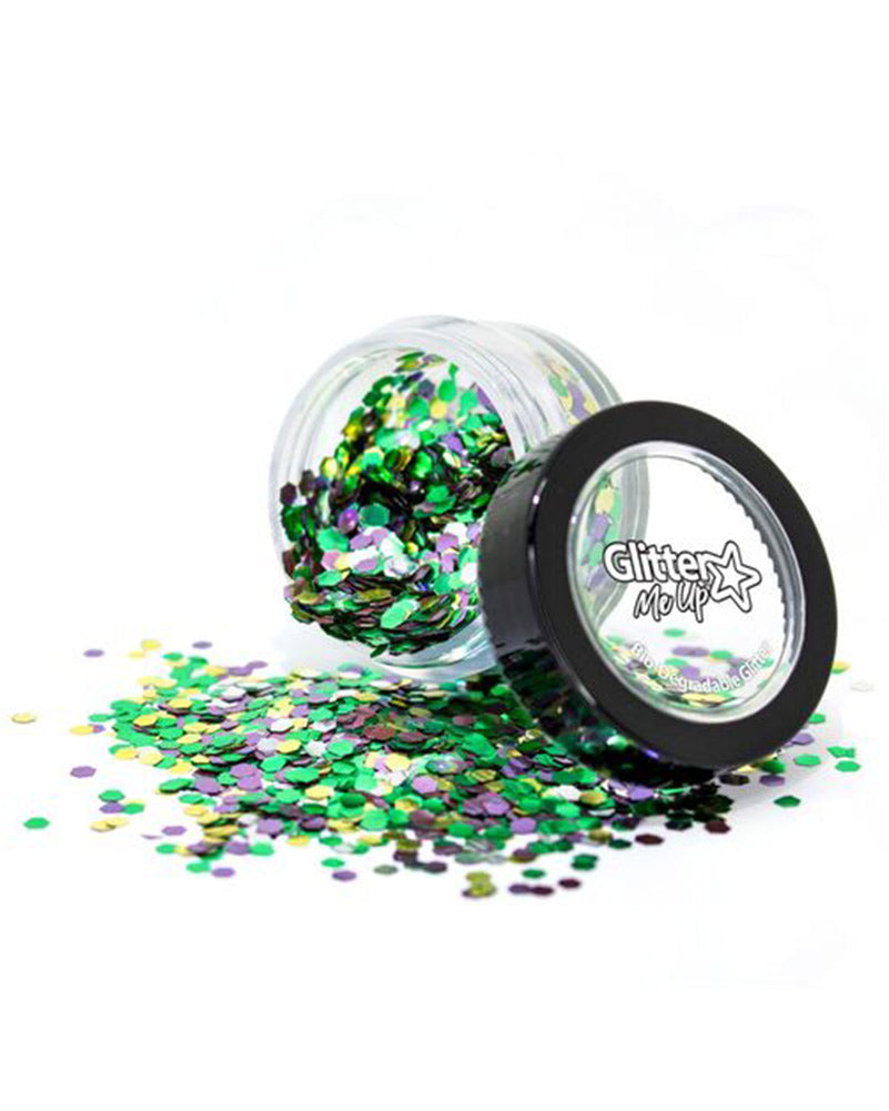Glitter Me Up Rainforest Chunky Biodegradable Body Glitter 3g