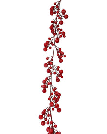Glossy Jumbo Berry Garland 1.75m