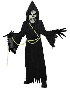 Glow In The Dark Reaper Boys Costume