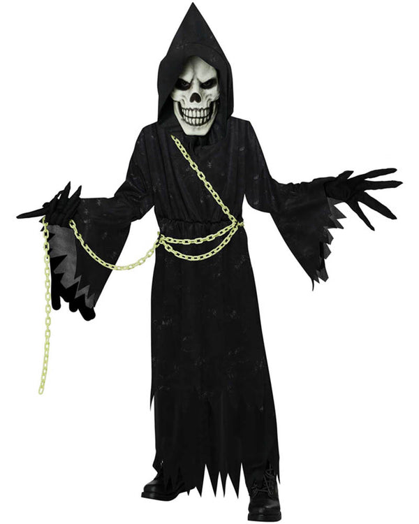 Glow In The Dark Reaper Boys Costume