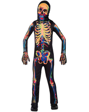 Glow in the Dark Skeleton Boys Costume