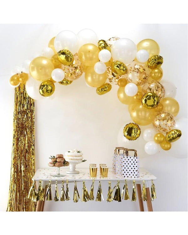 Gold Balloon Arch Pack of 70