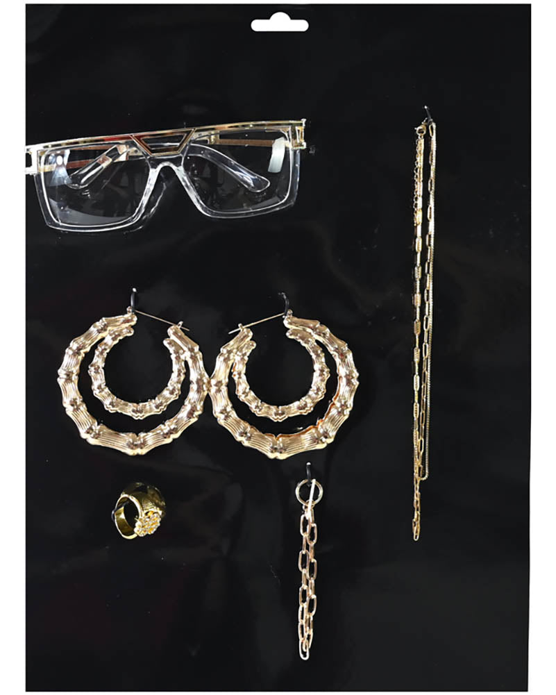 Gold Bling Accessory Set