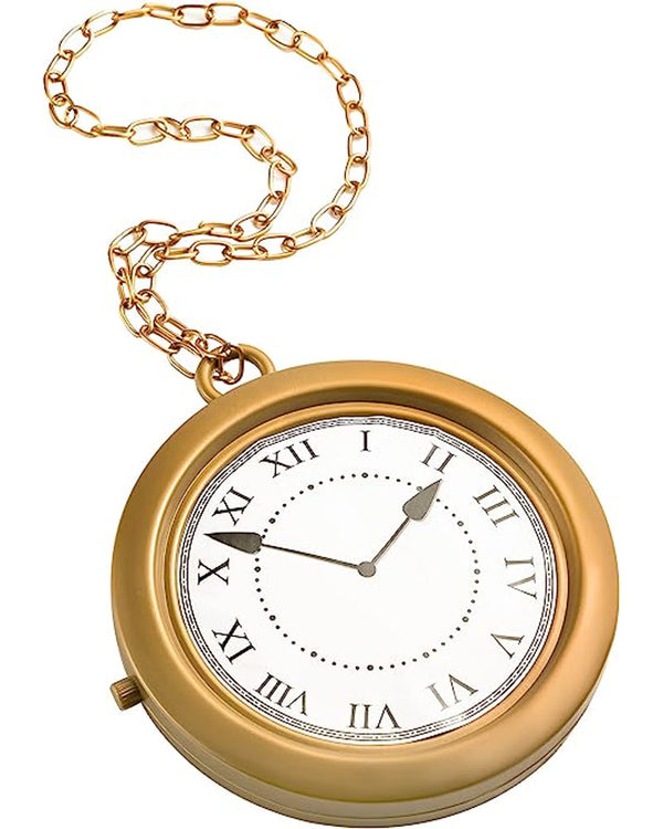 Gold Clock Necklace