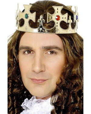 Gold Jewelled Kings Crown