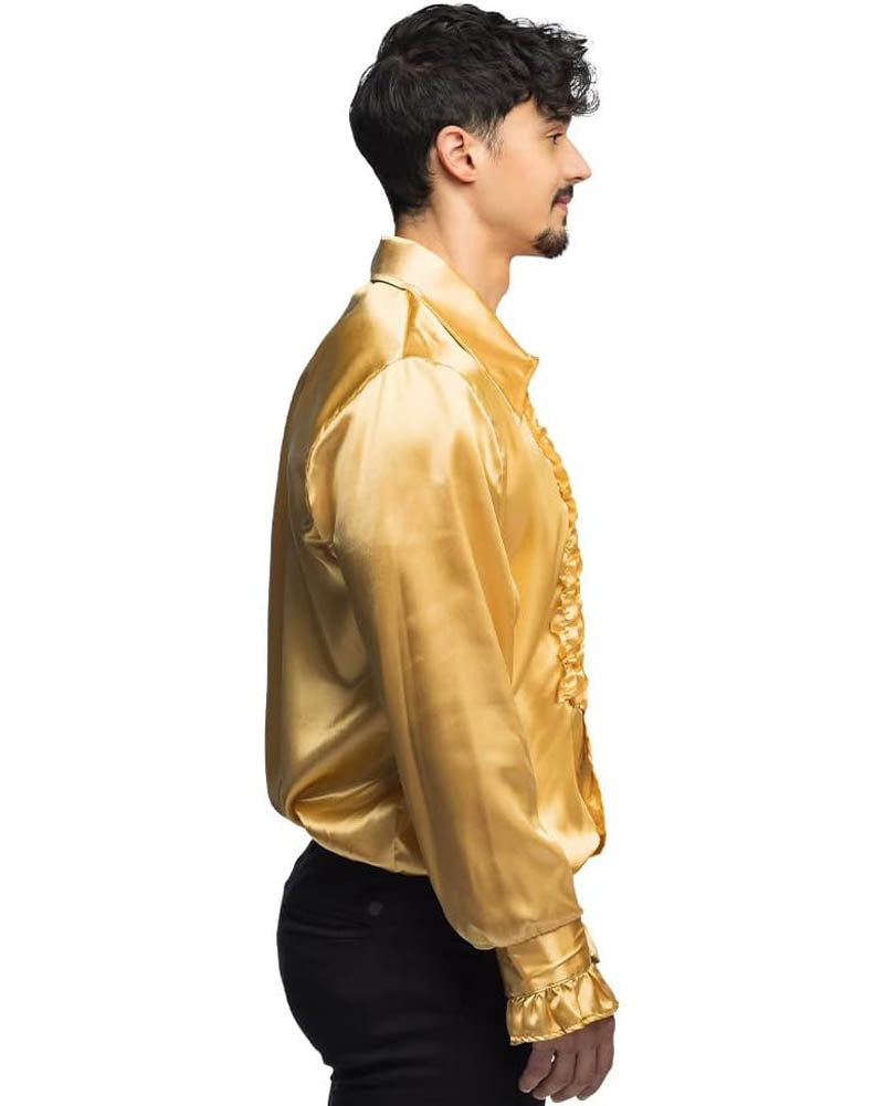 Gold Party Mens Shirt