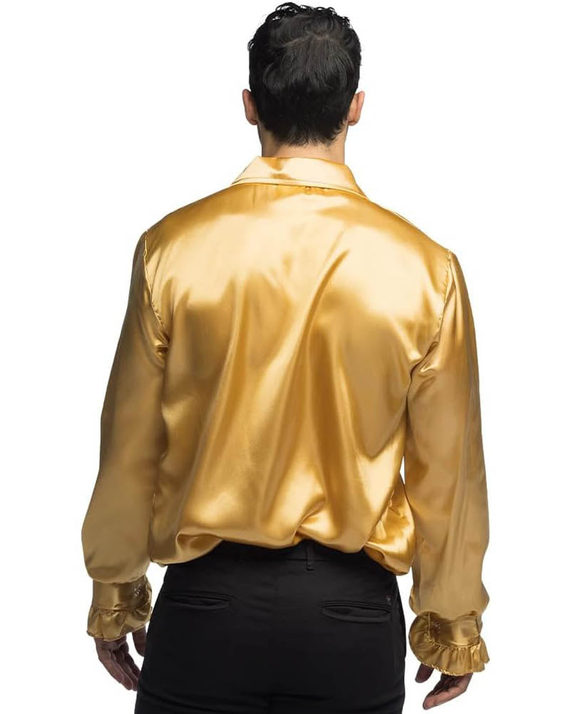 Gold Party Mens Shirt