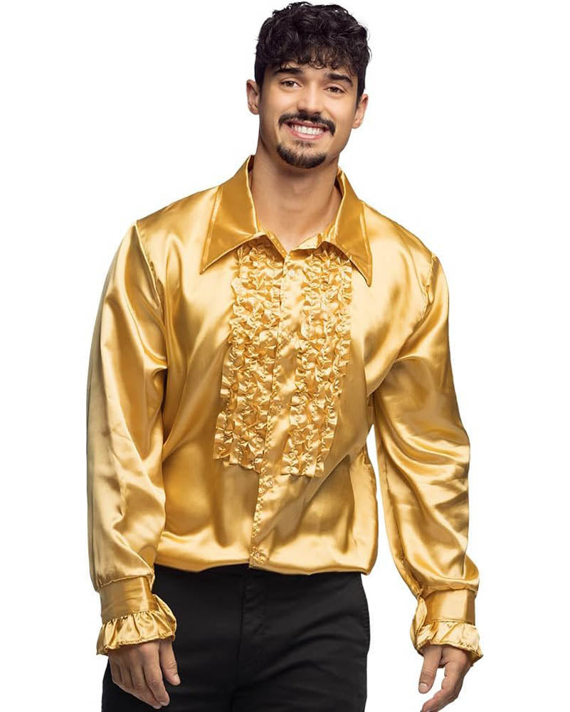 Gold Party Mens Shirt