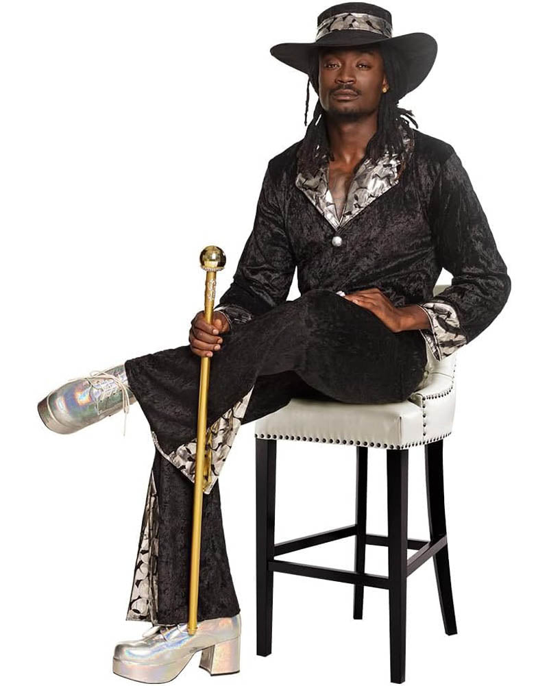 Gold Pimp Cane 92cm