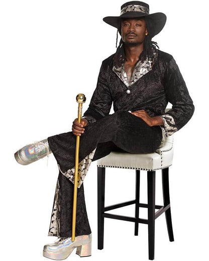 Gold Pimp Cane 92cm