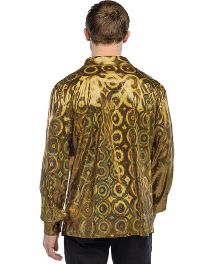 Gold Retro Mens Shirt