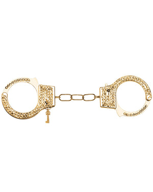Gold Rhinestone Handcuffs