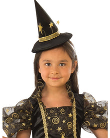 Golden Star Witch Girls Halloween Costume