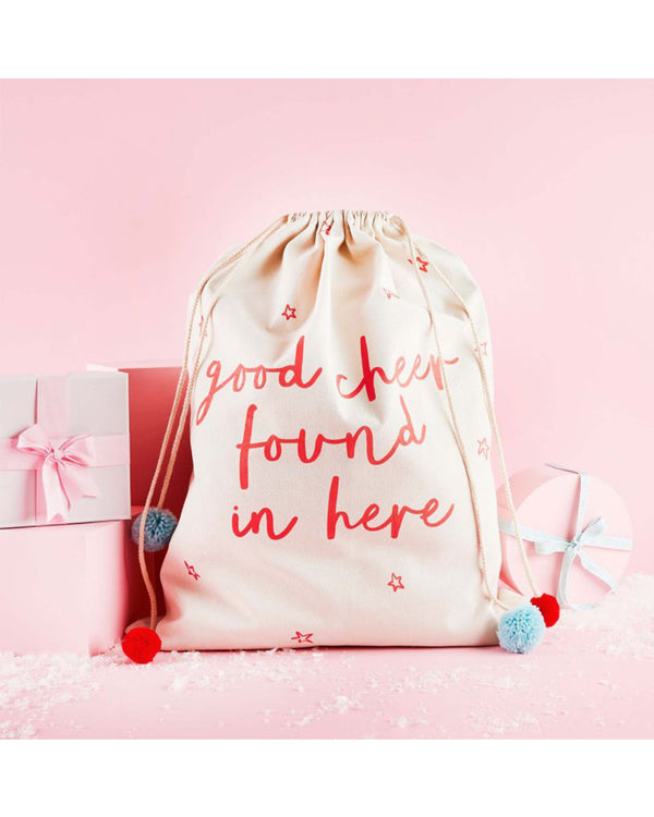 Good Cheer Gift Sack Good Cheer Found In Here
