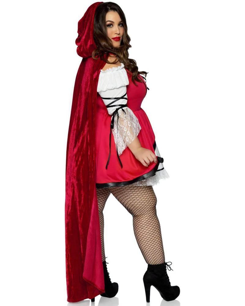 Gorgeous Storybook Red Riding Hood Plus Size Womens Costume