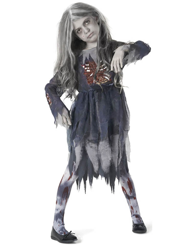 Gory Zombie Girls Costume