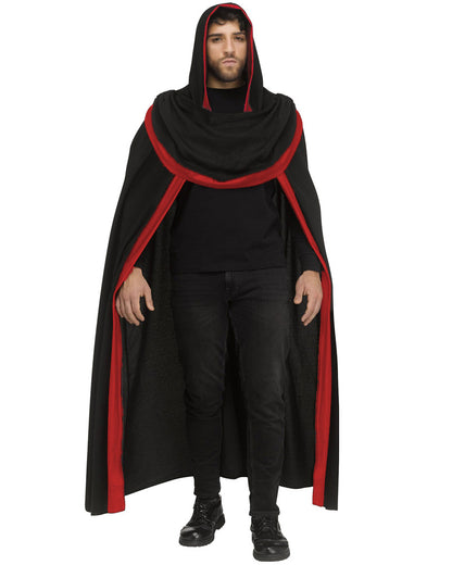 Goth Lord Hooded Mens Cloak