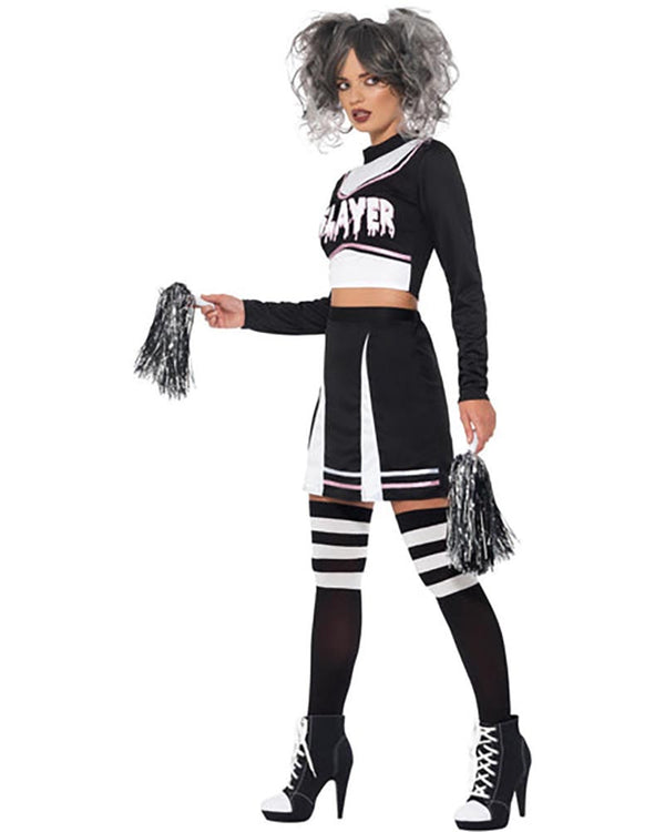 Gothic Slayer Cheeleader Womens Costume