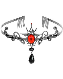 Gothic Vampiress Tiara For Halloween